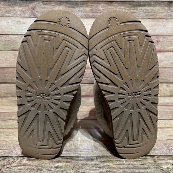 As Is Ugg Brown Suede Ellie Winter Boots